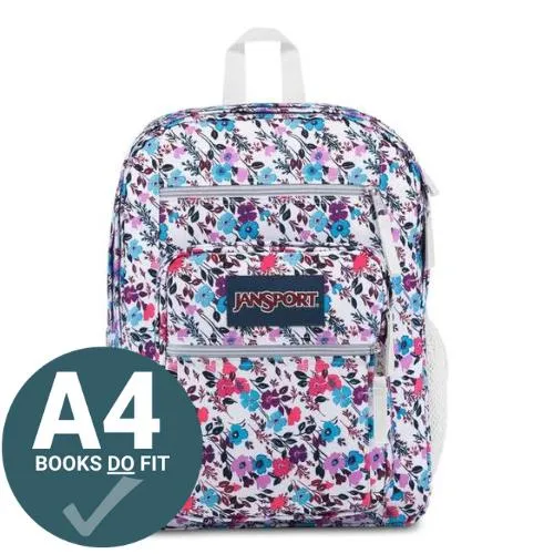 ■ JanSport Big Student Backpack - Petal to the Metal Floral