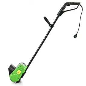 12-Inch 9 Amp Electric Corded Snow Shovel Driveway Yard Snow Thrower-Green