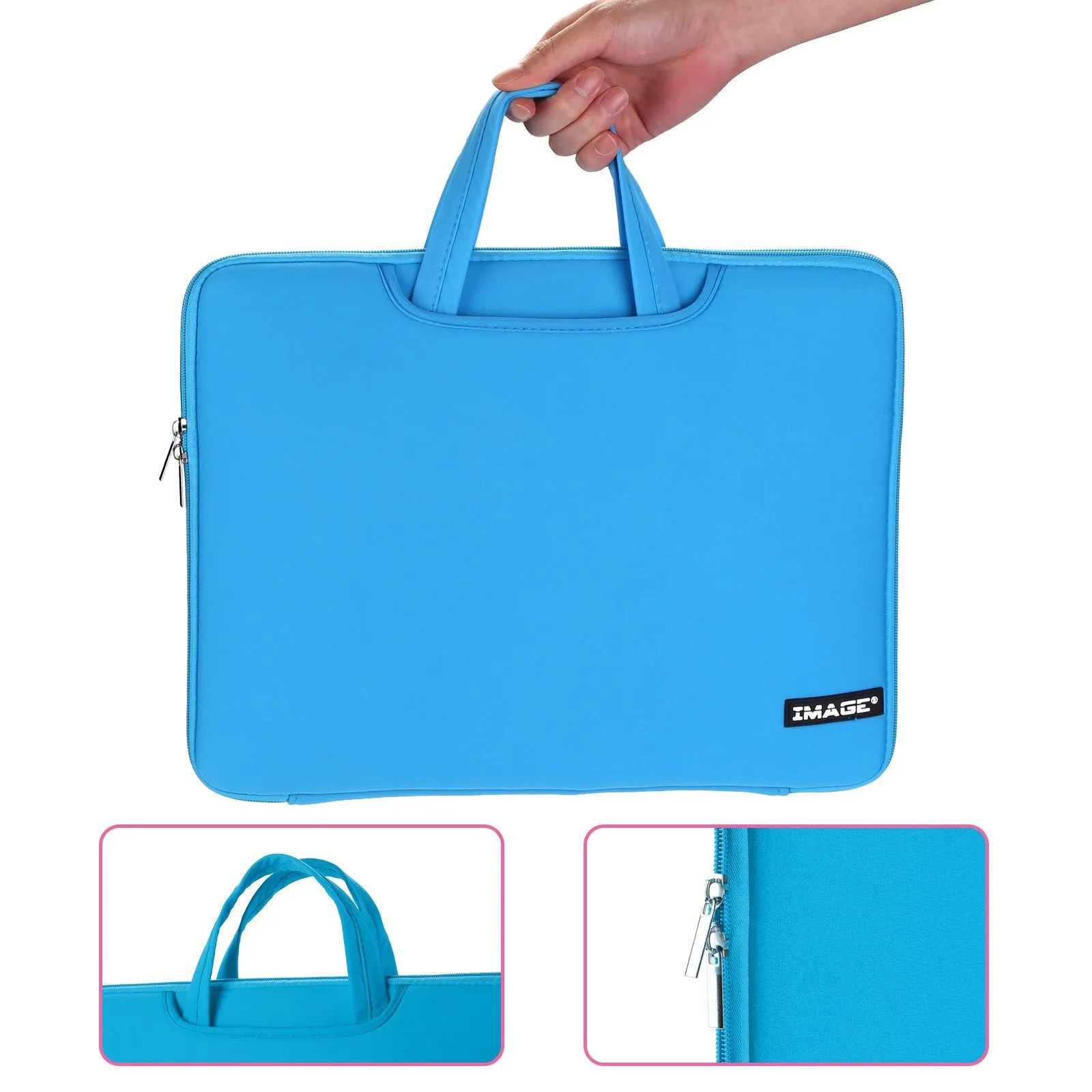 14-Inch Laptop Sleeve Travel Storage Case Pouch Cover with Pockets