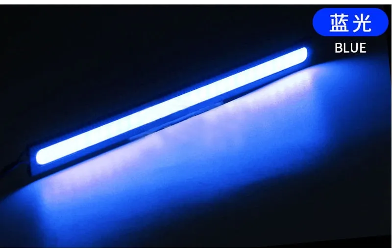 17CM Universal COB LED Strip Car Daytime Running Fog Lamp Driving Strip Light Flexible LED Bar Strip Waterproof Lights 6W