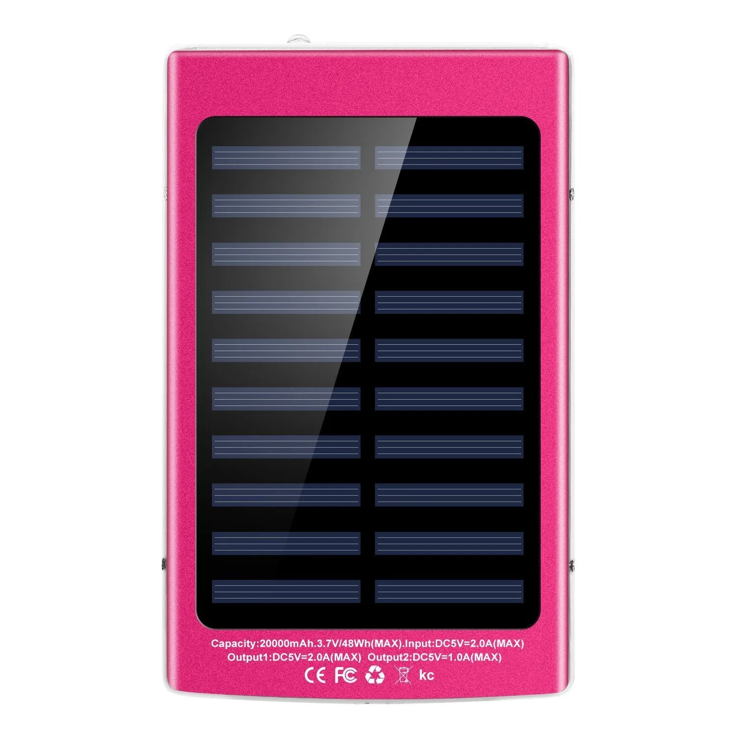 20,000mAh Solar Power Bank