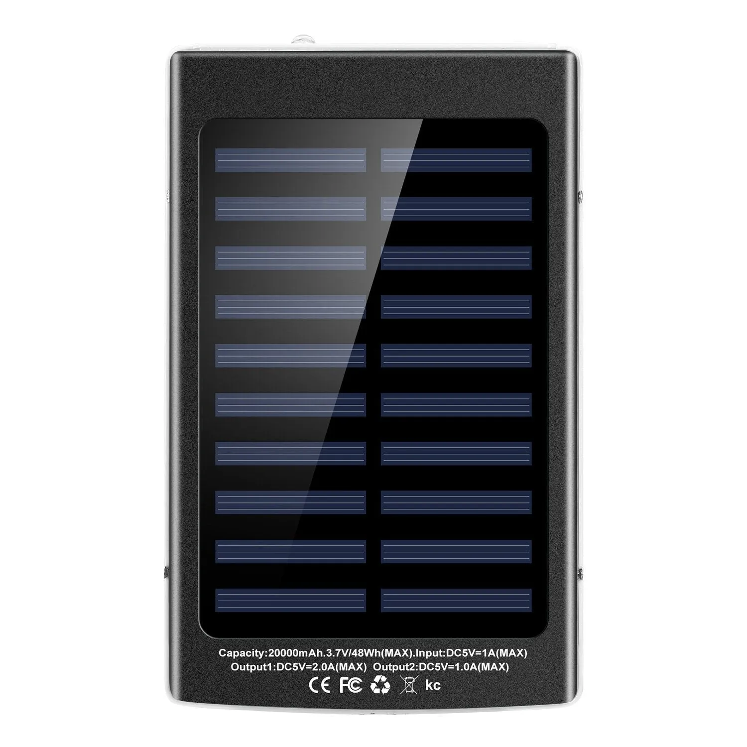 20,000mAh Solar Power Bank