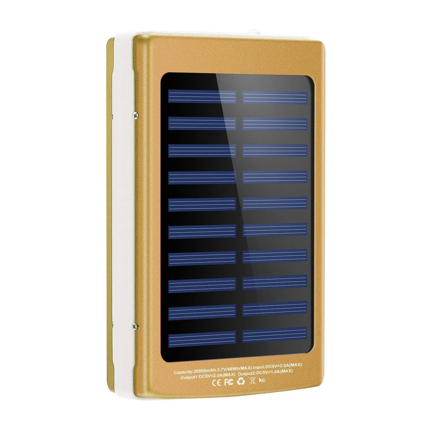 20,000mAh Solar Power Bank