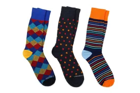 3 PAIR COMBO PACK Socks