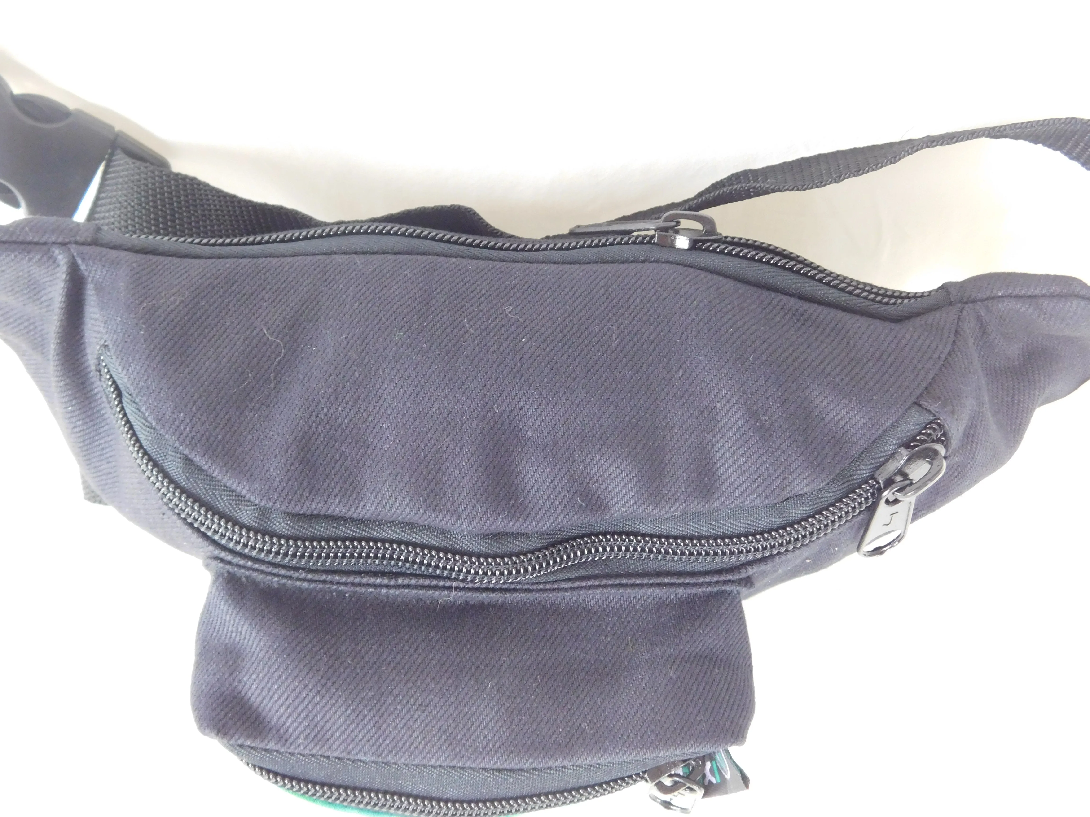 3 Pocket Waist Pack with Tie Dye trim