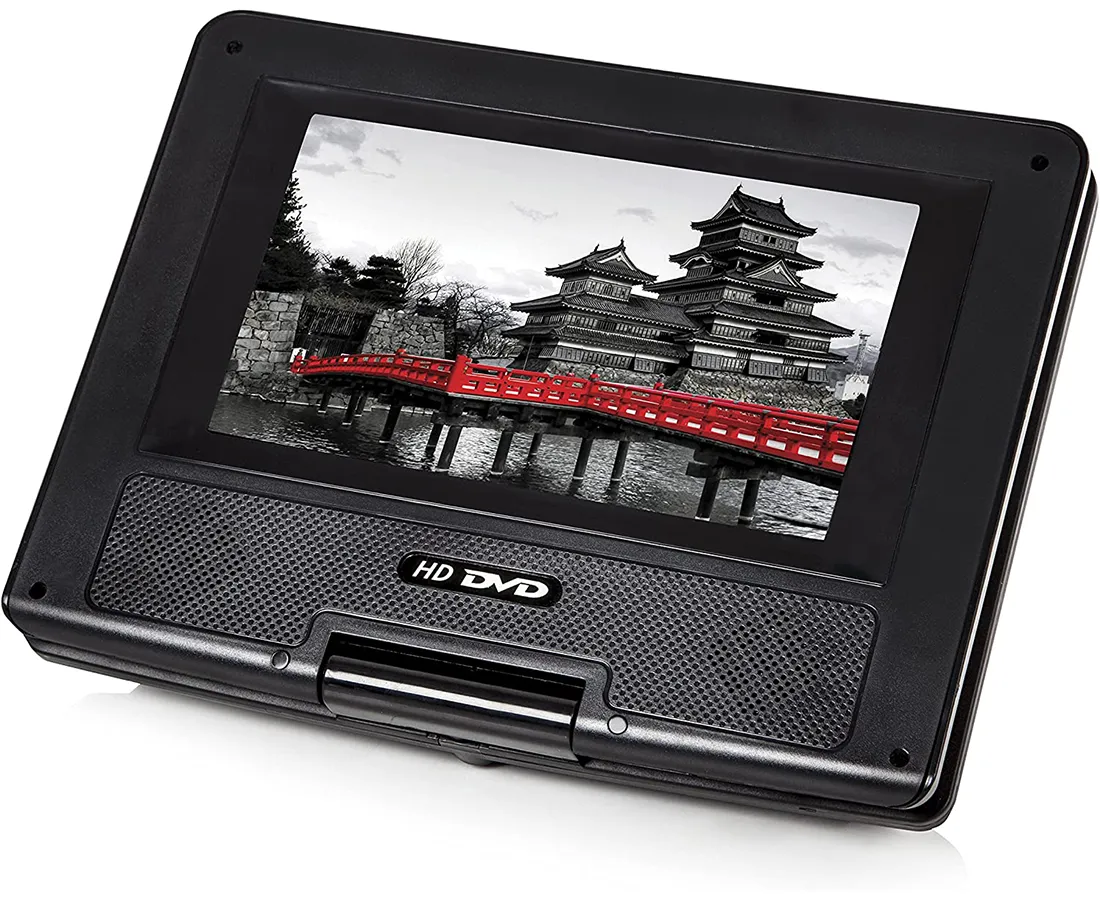 7" Portable DVD Player with Swivel Screen