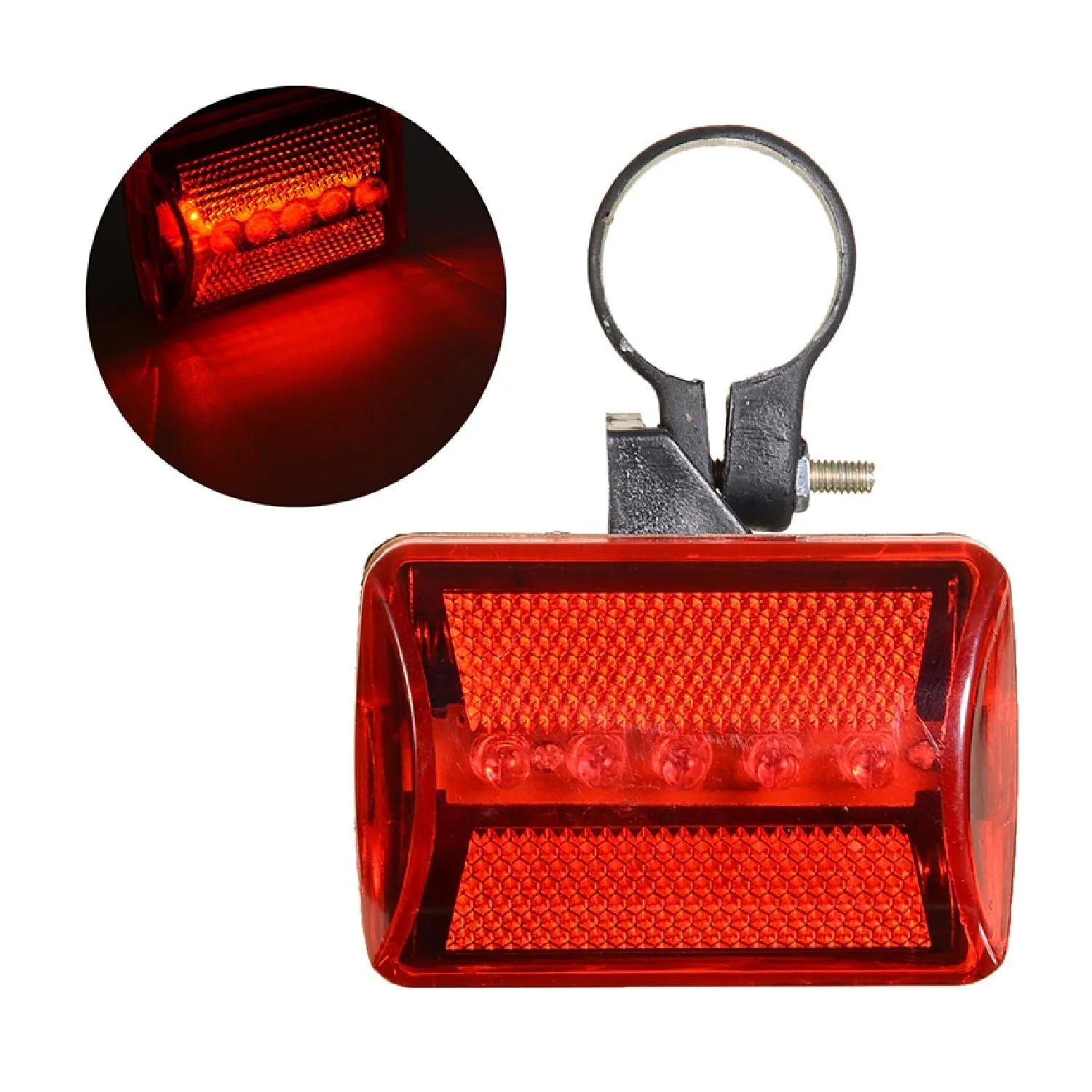 9068 Safety Flashing Light, 5 LED Light, 1 Piece, Red Light