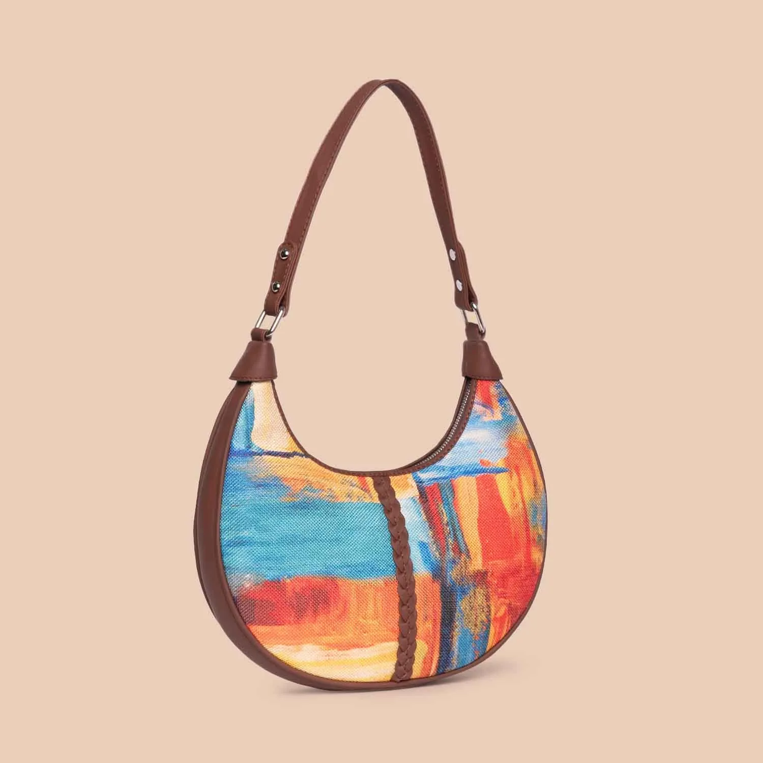 Abstract Amaze Hobo Bag