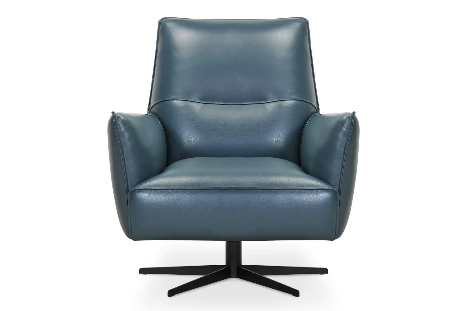 Alice Swivel Leather Armchair