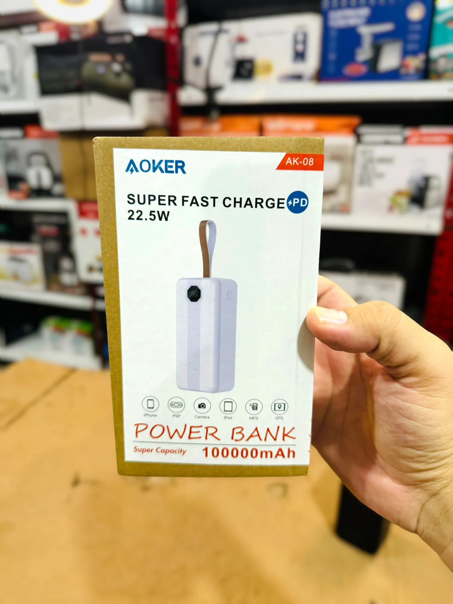 Aoker 1lac mAh Power Bank