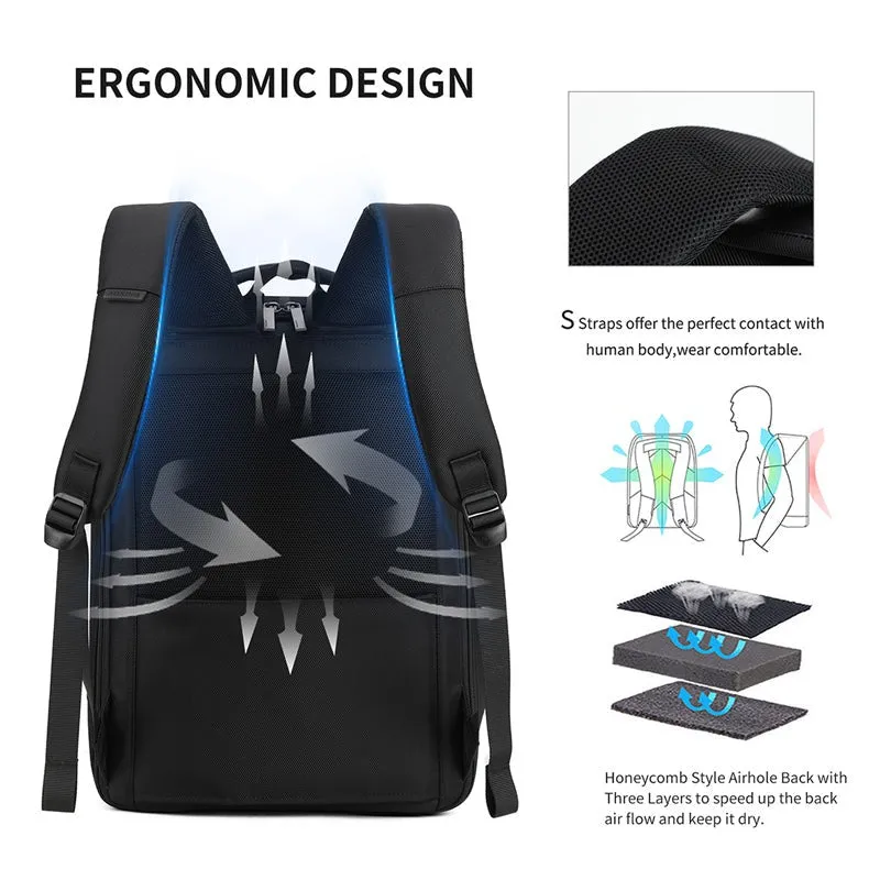 Aoking Slim Business Laptop Backpack