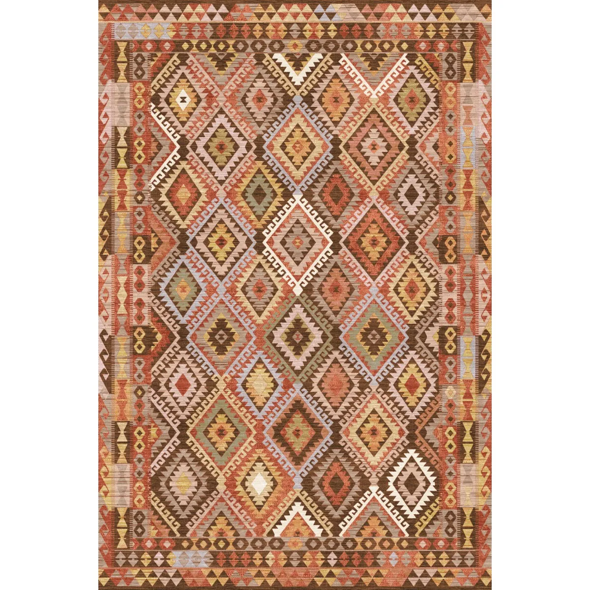 Assania Coral Multi Rug