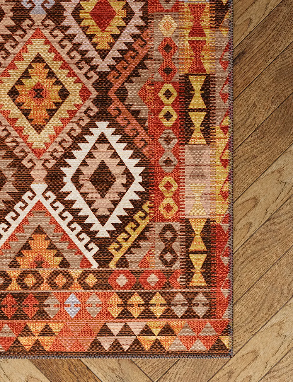 Assania Coral Multi Rug