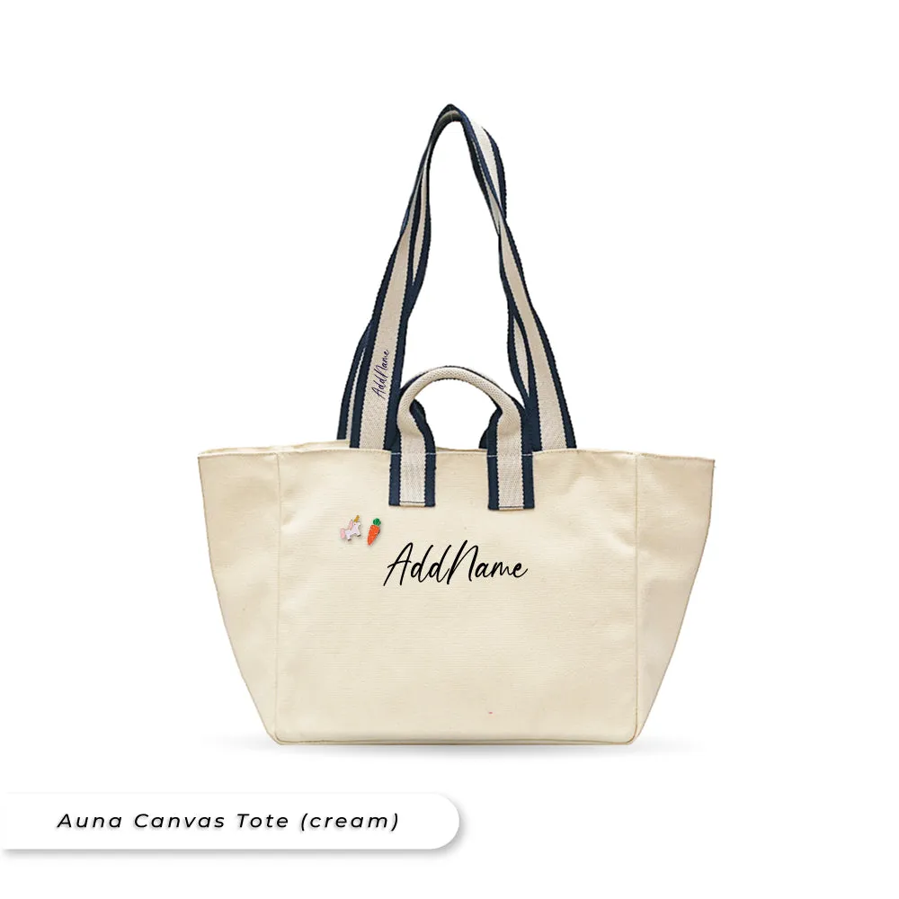 Auna Canvas Tote Bag