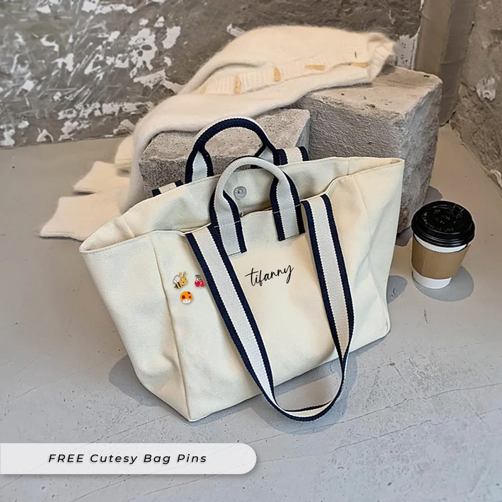 Auna Canvas Tote Bag