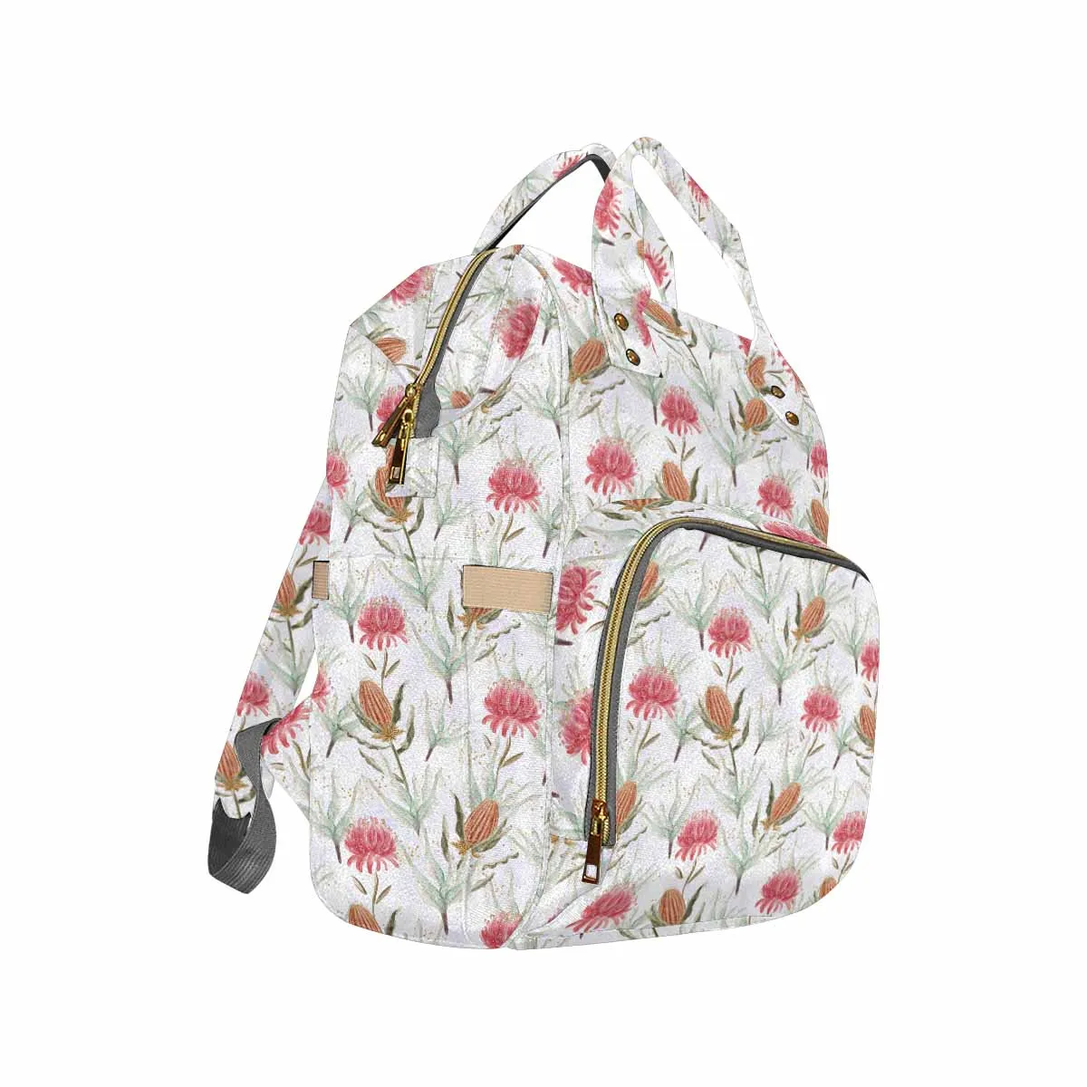 Australian Wattle 50 Diaper Bag Backpack