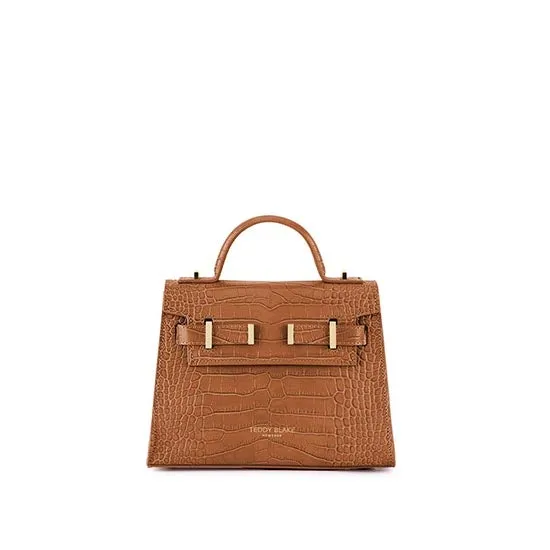 Ava Croco  9" - Camel Brown