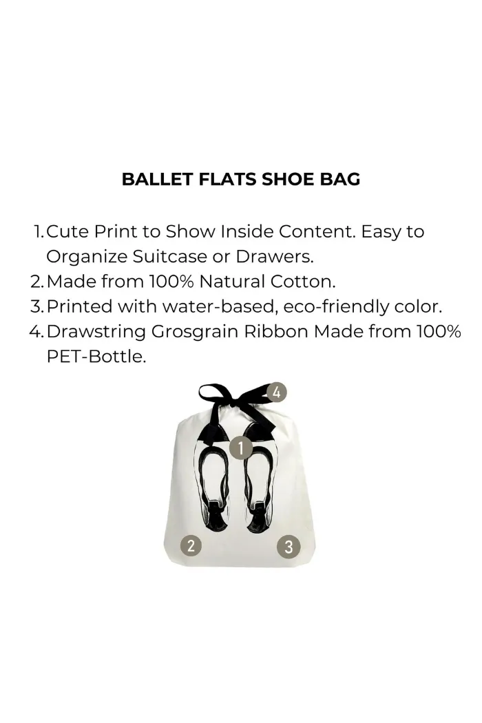 Ballet Flats Shoe Bag