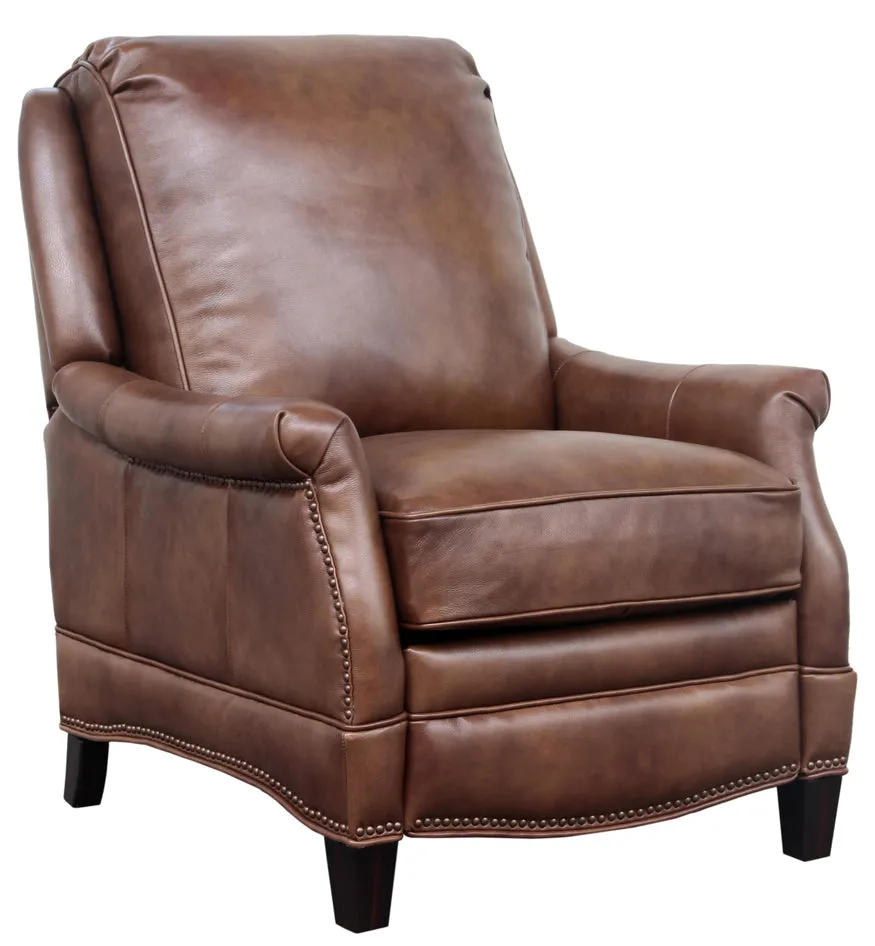 Barcalounger Ashebrook Small Scale Leather Recliner