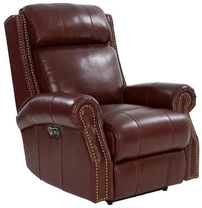 Barcalounger Blair Power Leather Recliner