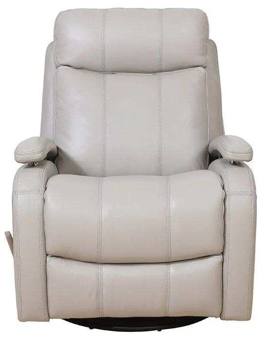 Barcalounger Duffy Swivel Glider Leather Recliner