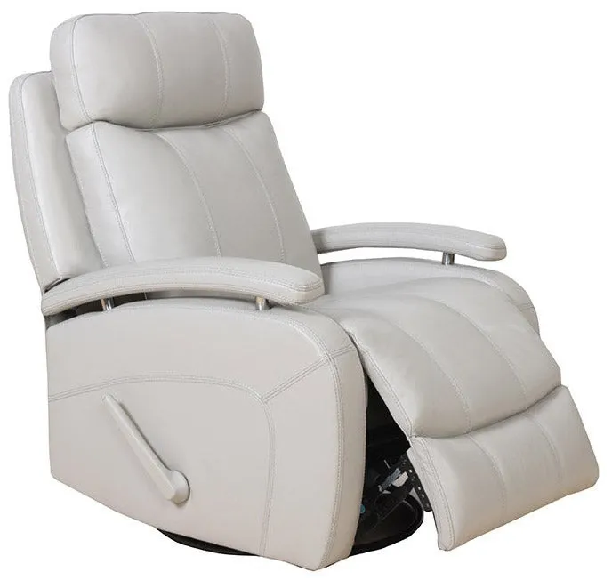 Barcalounger Duffy Swivel Glider Leather Recliner