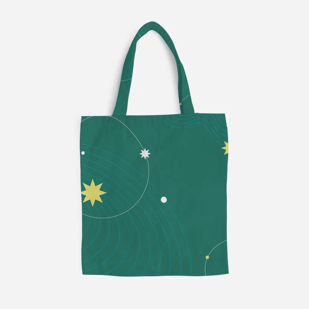 Be Confident Series Canvas Bag - A Goal Without a Plan Is Just A Wish - Green