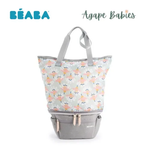 Beaba Biarritz Expendable Stroller Organizer Bag - Heather Grey