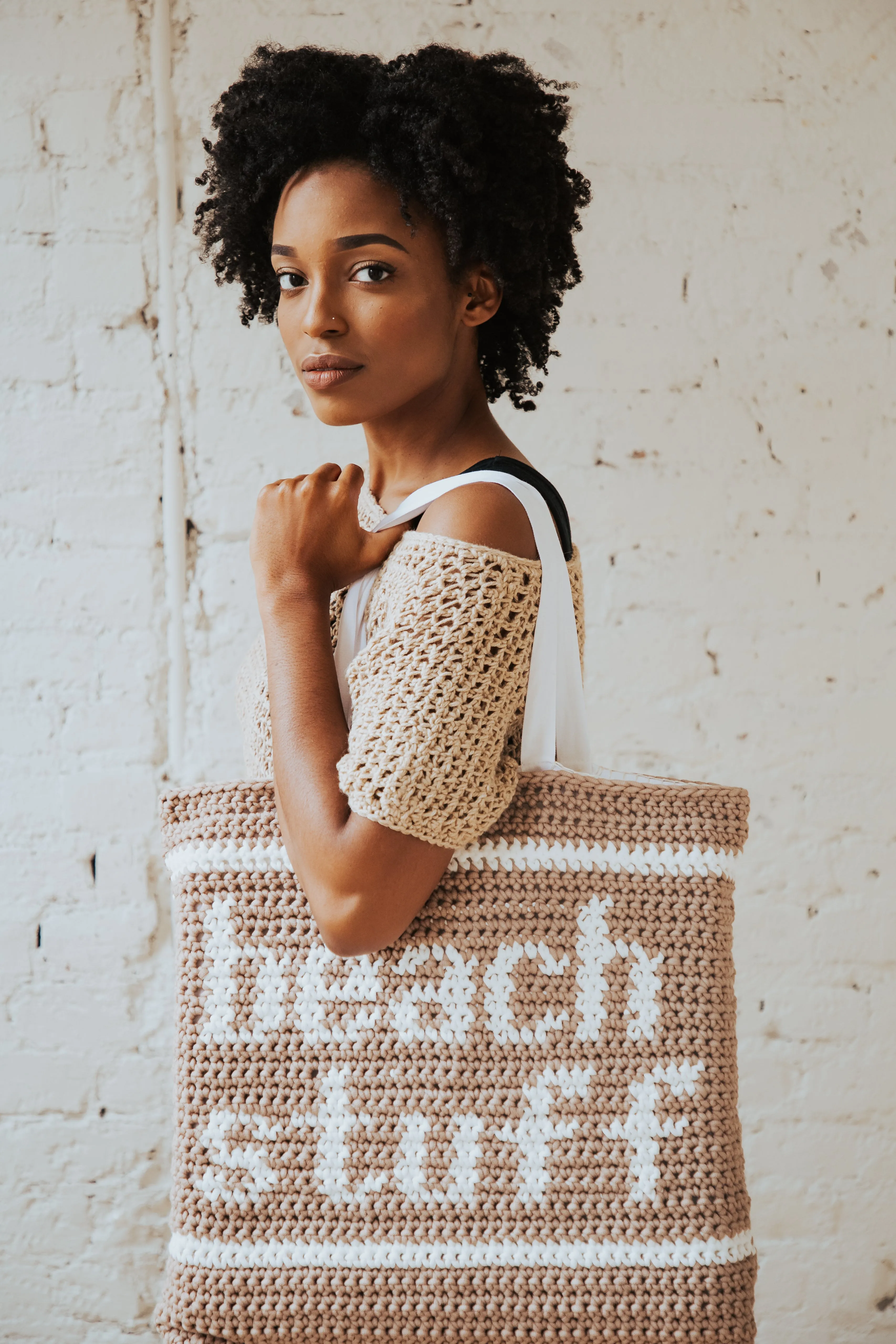 Beach Stuff Tote // Crochet PDF Pattern