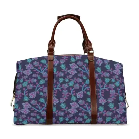 Beaded Blue Nouveau Classic Travel Bag