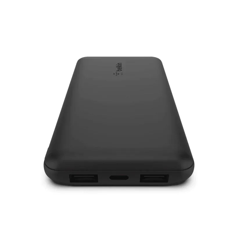 Belkin 10,000 mAh Power Bank 15W with USB C & Dual USB A Ports