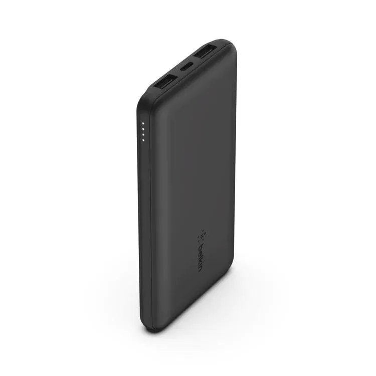 Belkin 10,000 mAh Power Bank 15W with USB C & Dual USB A Ports