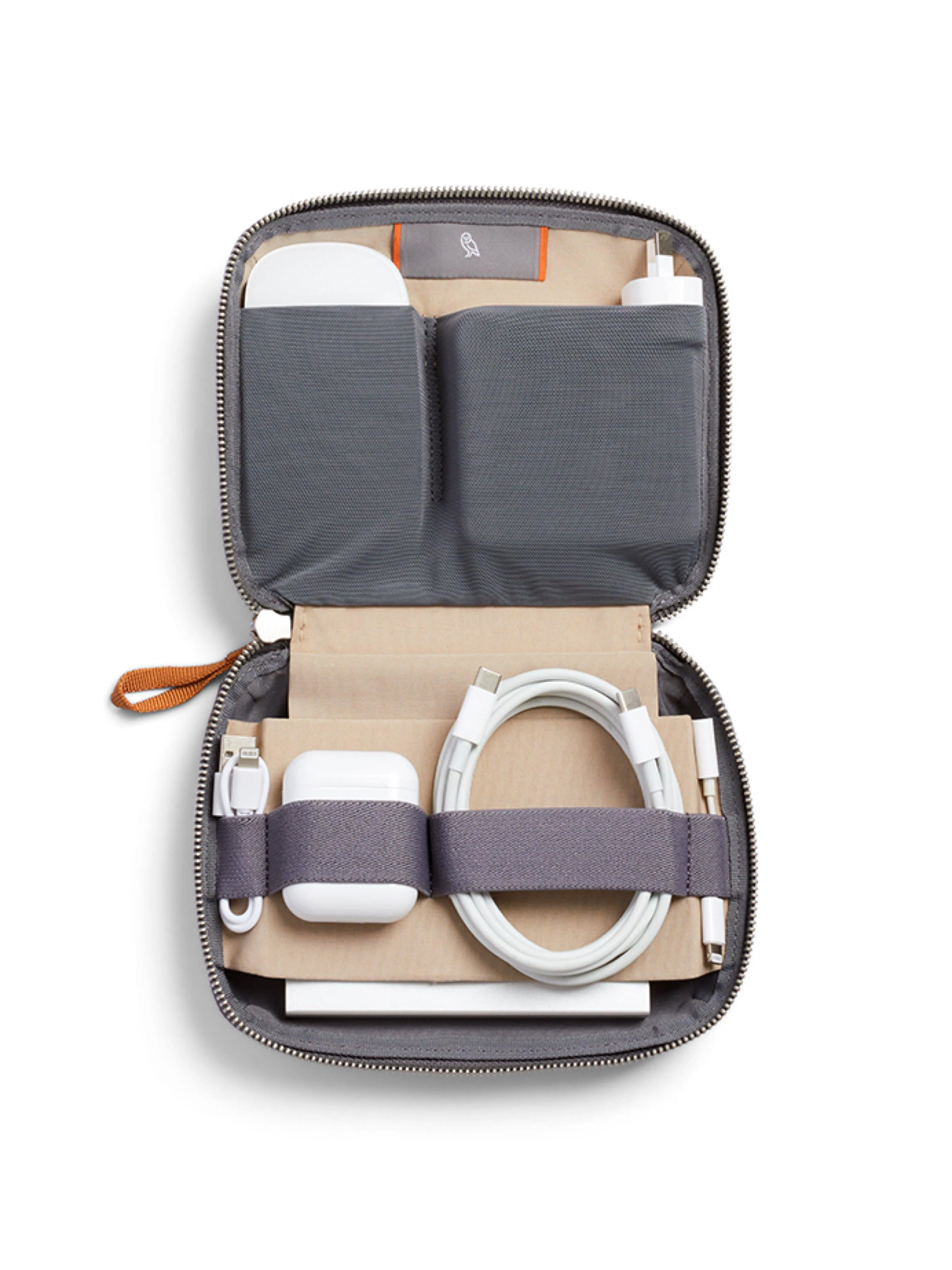 Bellroy Tech Kit Compact Limestone Recycled (Leather-Free)