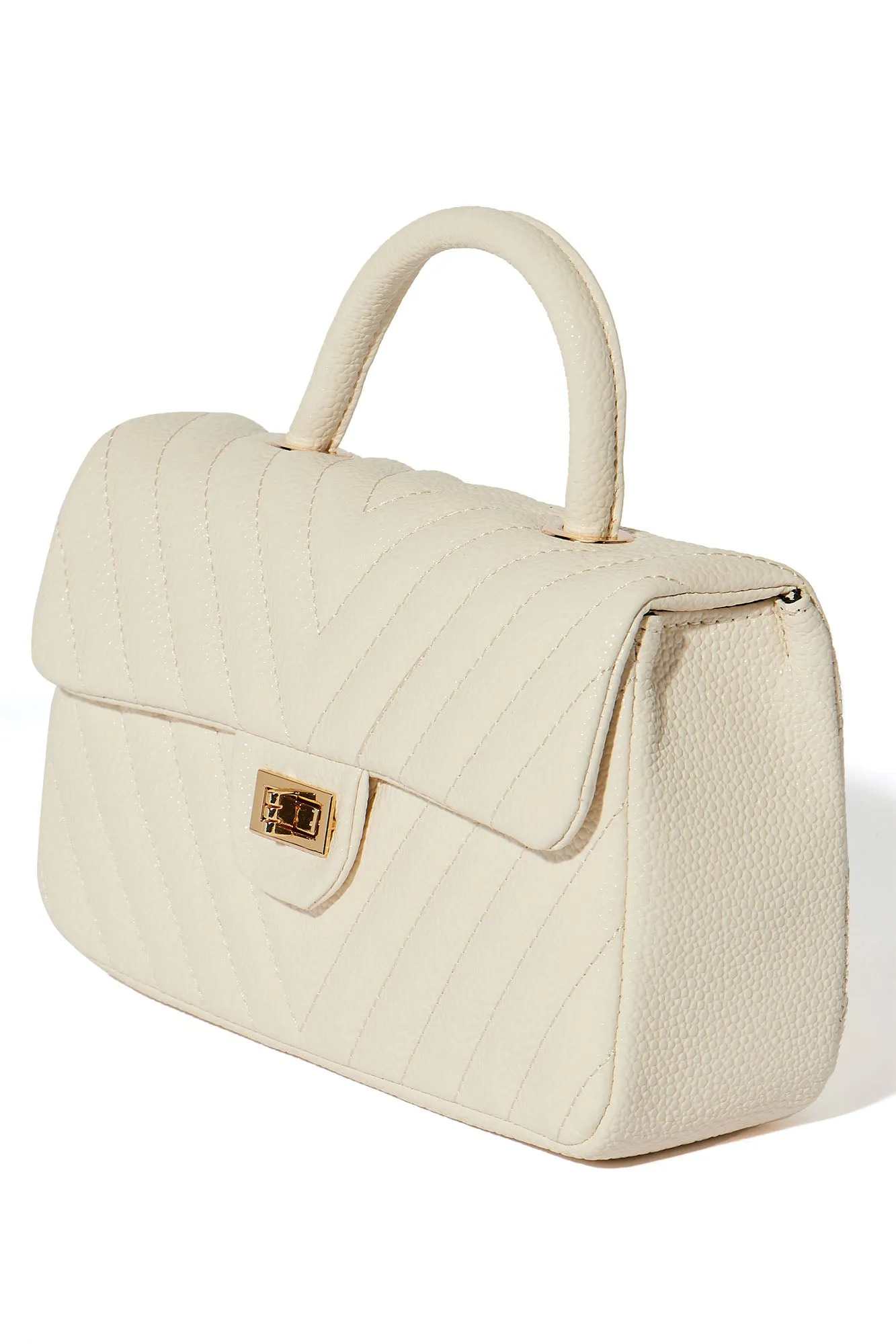 Better Things Are Coming Handbag - White