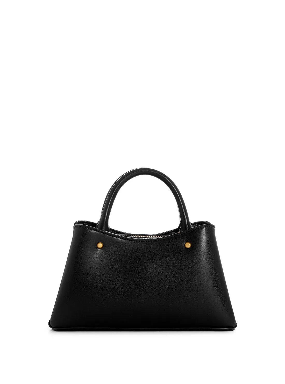 Black Sarita Mini Satchel Bag