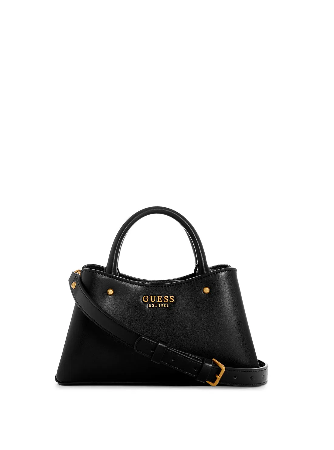 Black Sarita Mini Satchel Bag