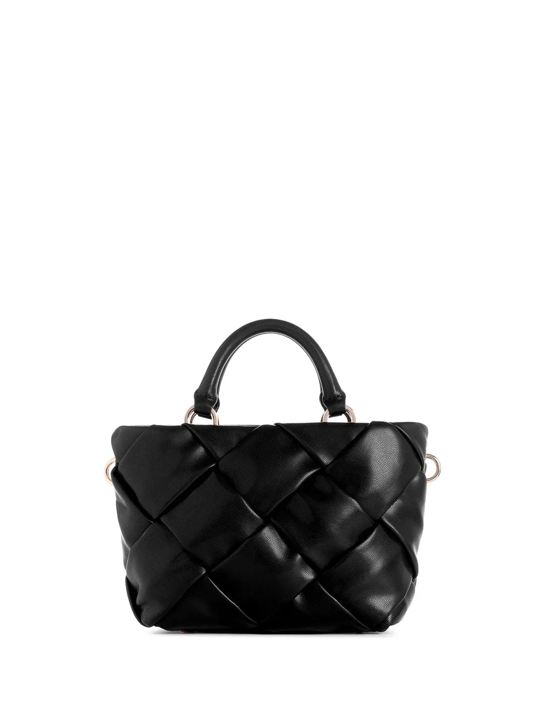 Black Zaina Mini Satchel Bag