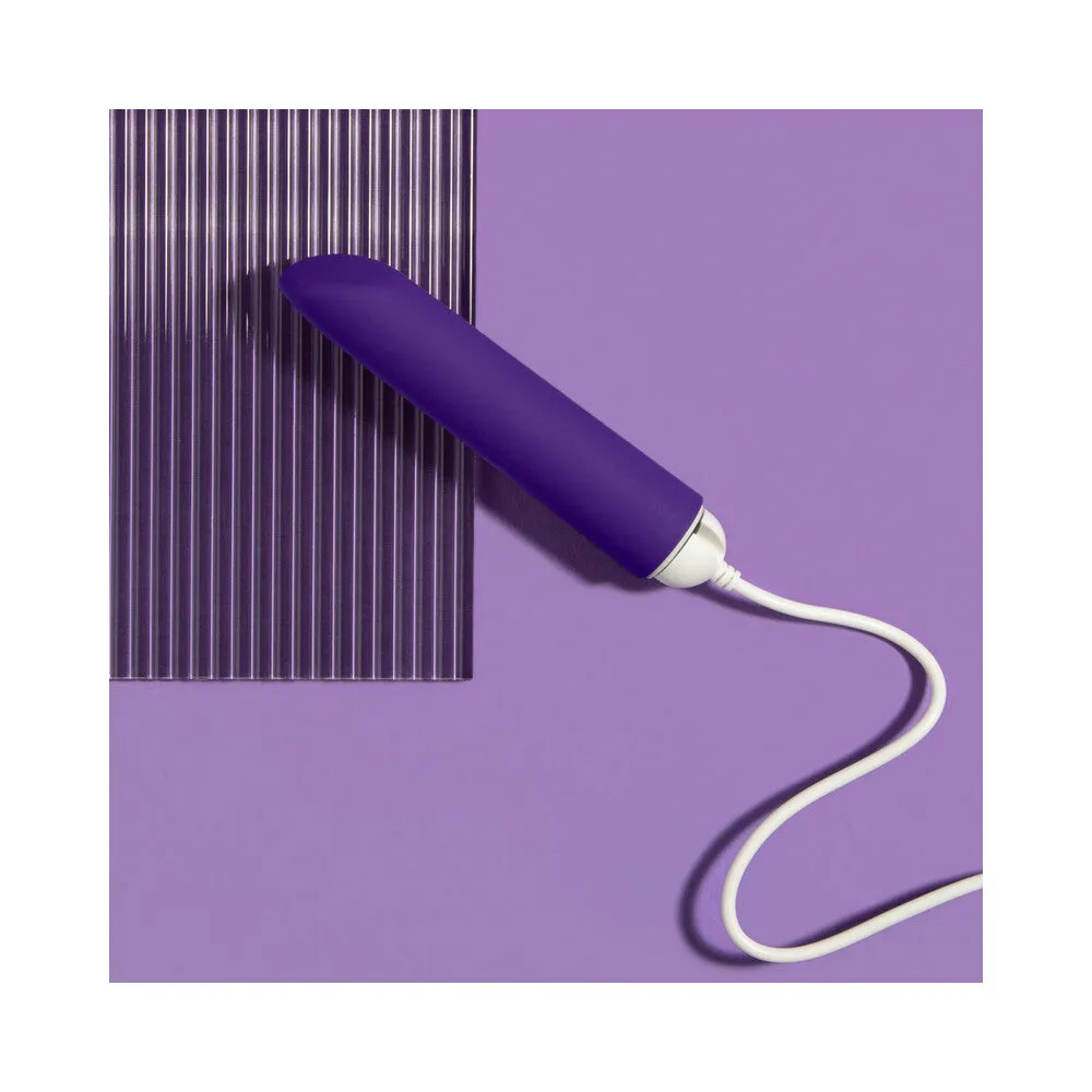 Blush Wellness Power Vibe Rechargeable Bullet Vibrator Purple