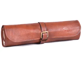 Boldric One Buckle Leather Knife Bag (Tan) (Free Shipping)