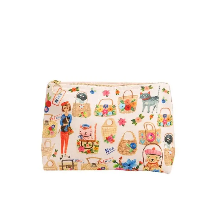 Bon Artis Ooh La La Cats Cosmetic Bag - Medium