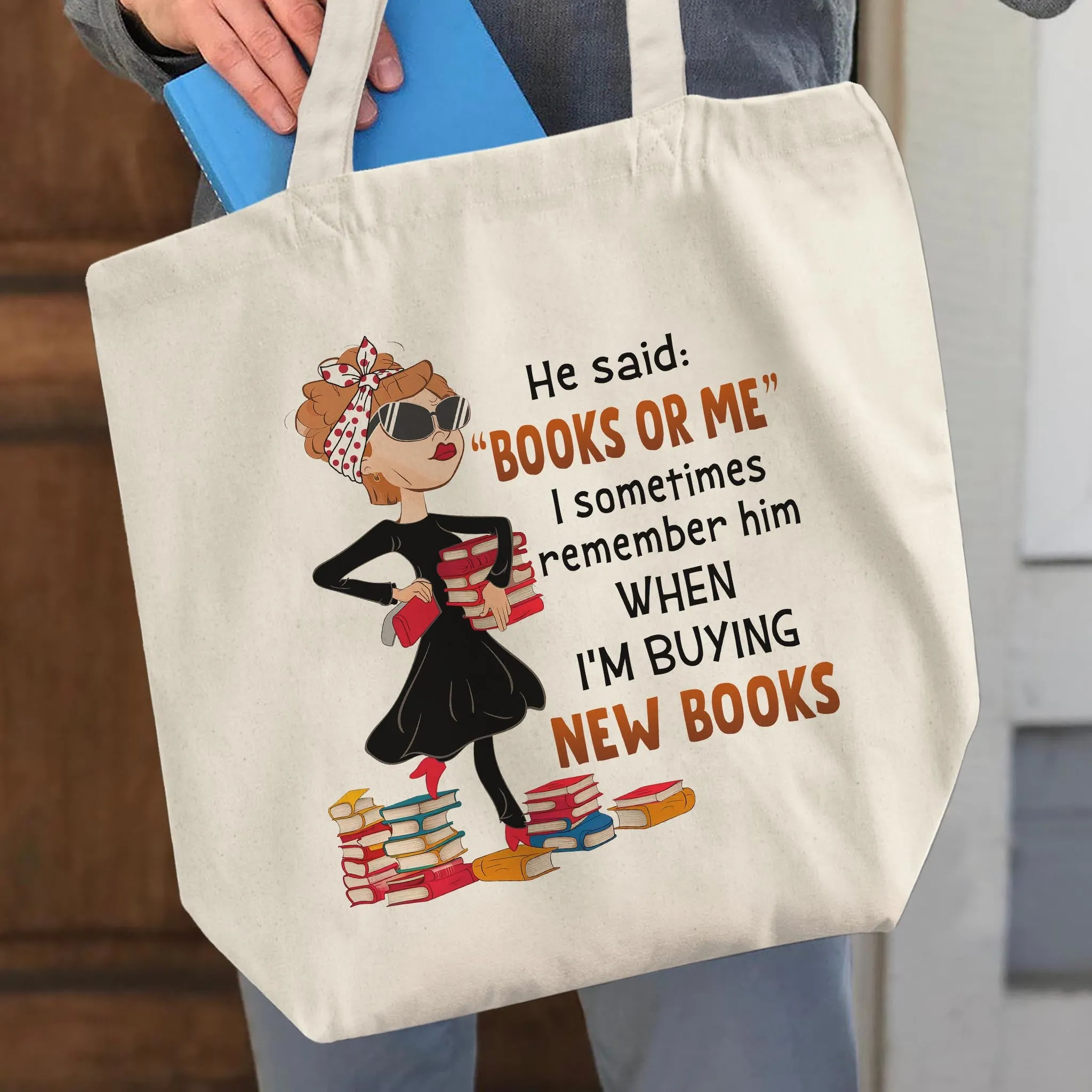 Books Or Me Book Lovers Gift TBW443