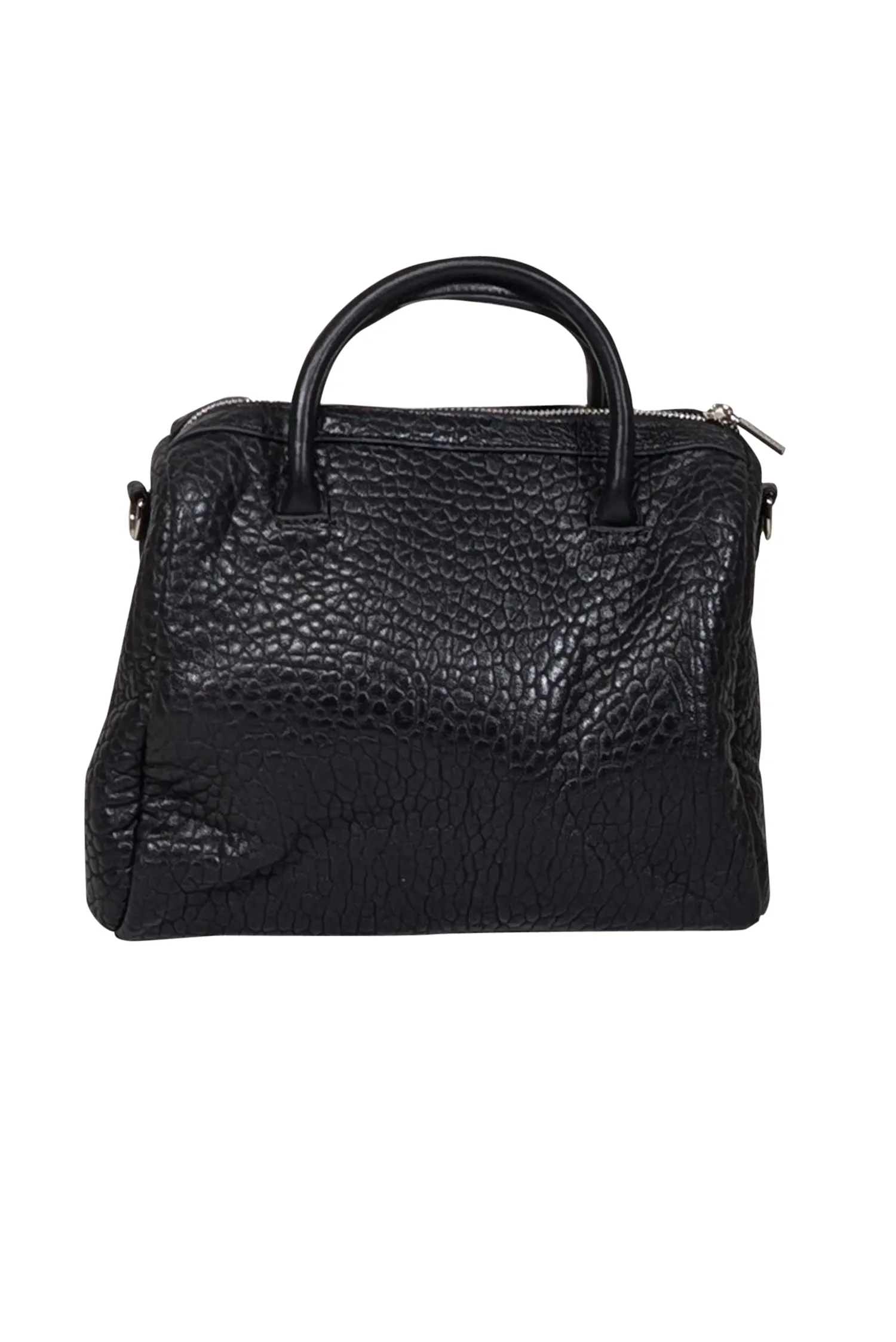 Brandon Blackwood - Grained Leather Medium Cara Duffle Bag