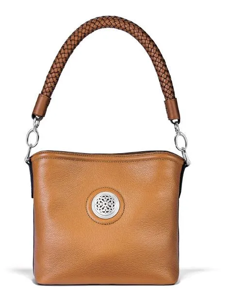 Brighton Ferara Bailey Small Shoulder Bag in Luggage