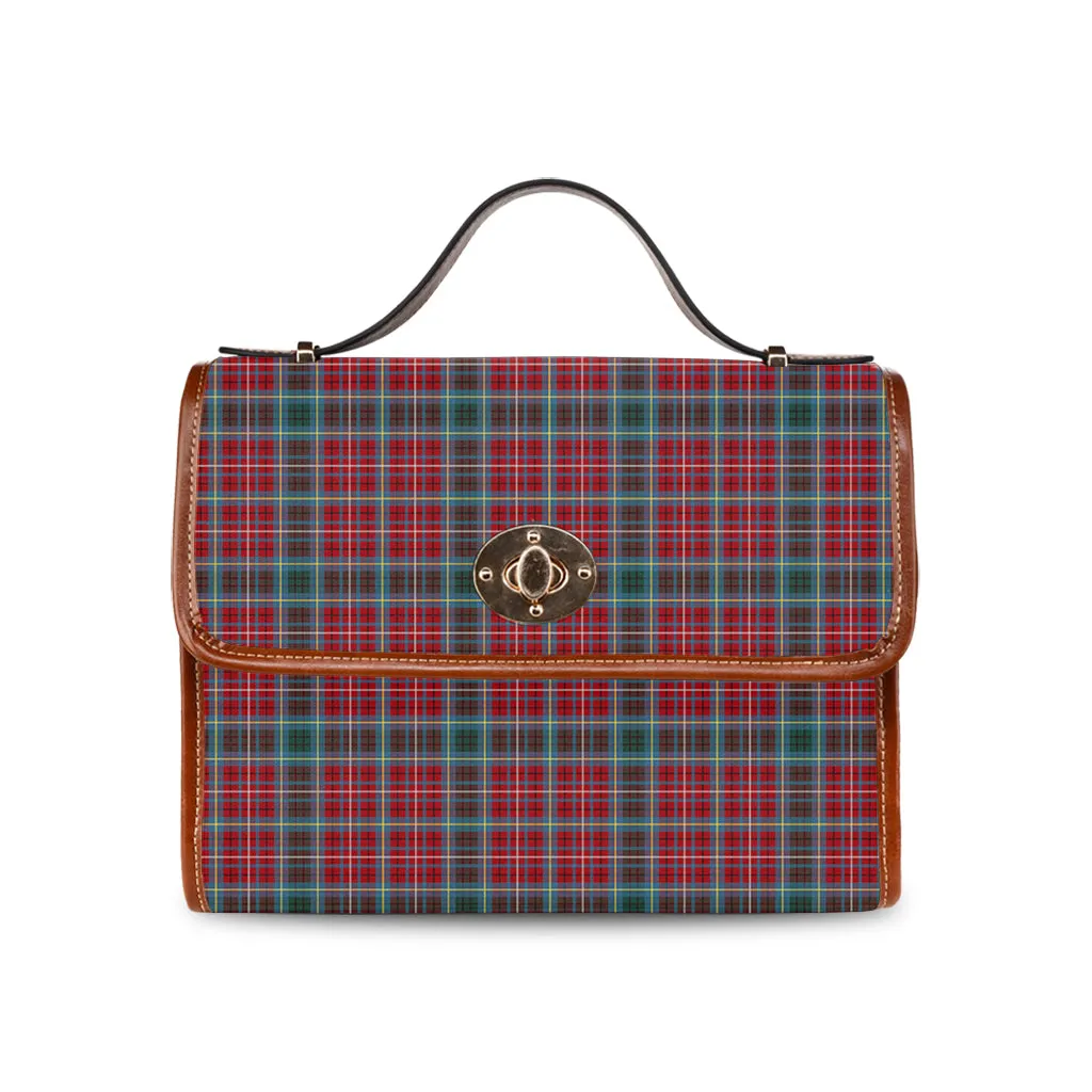 British Columbia Province Canada Tartan Waterproof Canvas Bag