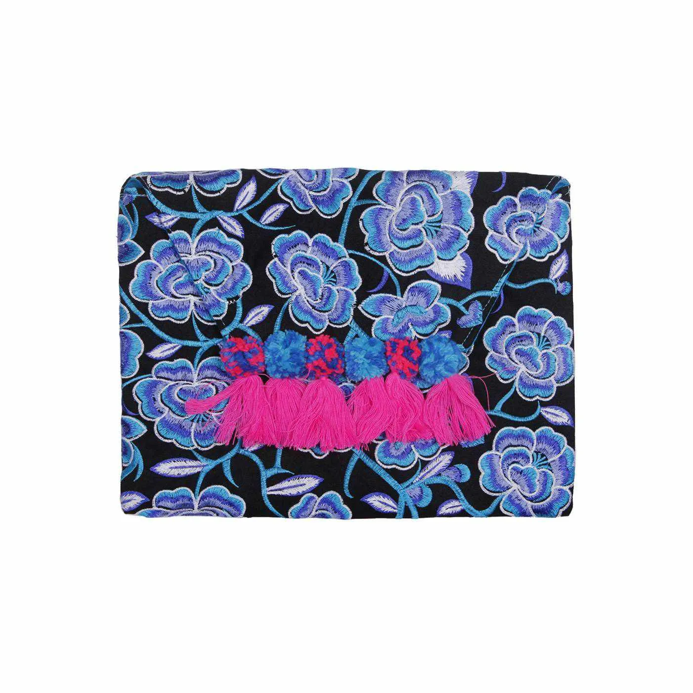 BUNDLE: Magnolia Flower Clutch Bag 6 Pieces - Thailand