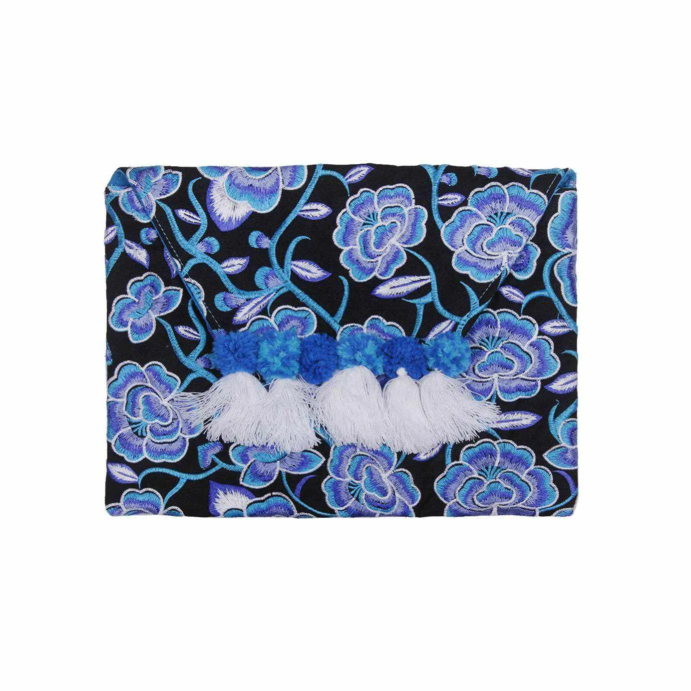 BUNDLE: Magnolia Flower Clutch Bag 6 Pieces - Thailand