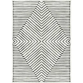 Calator Black & Ivory Rug