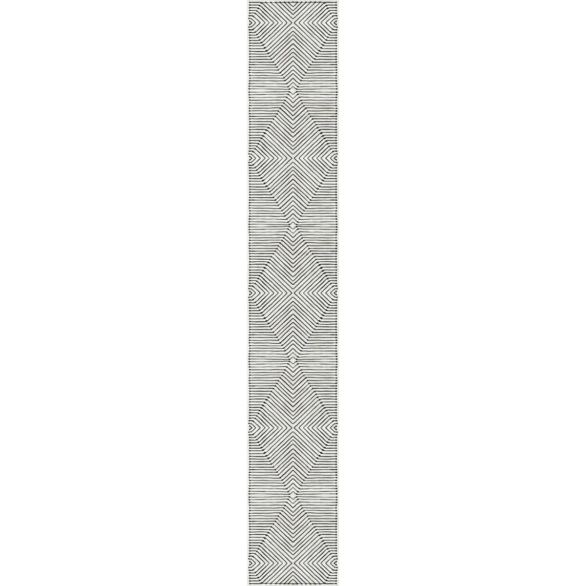 Calator Black & Ivory Rug