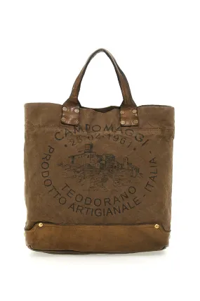 Campomaggi - Canvas Shopping bag - Military   Military