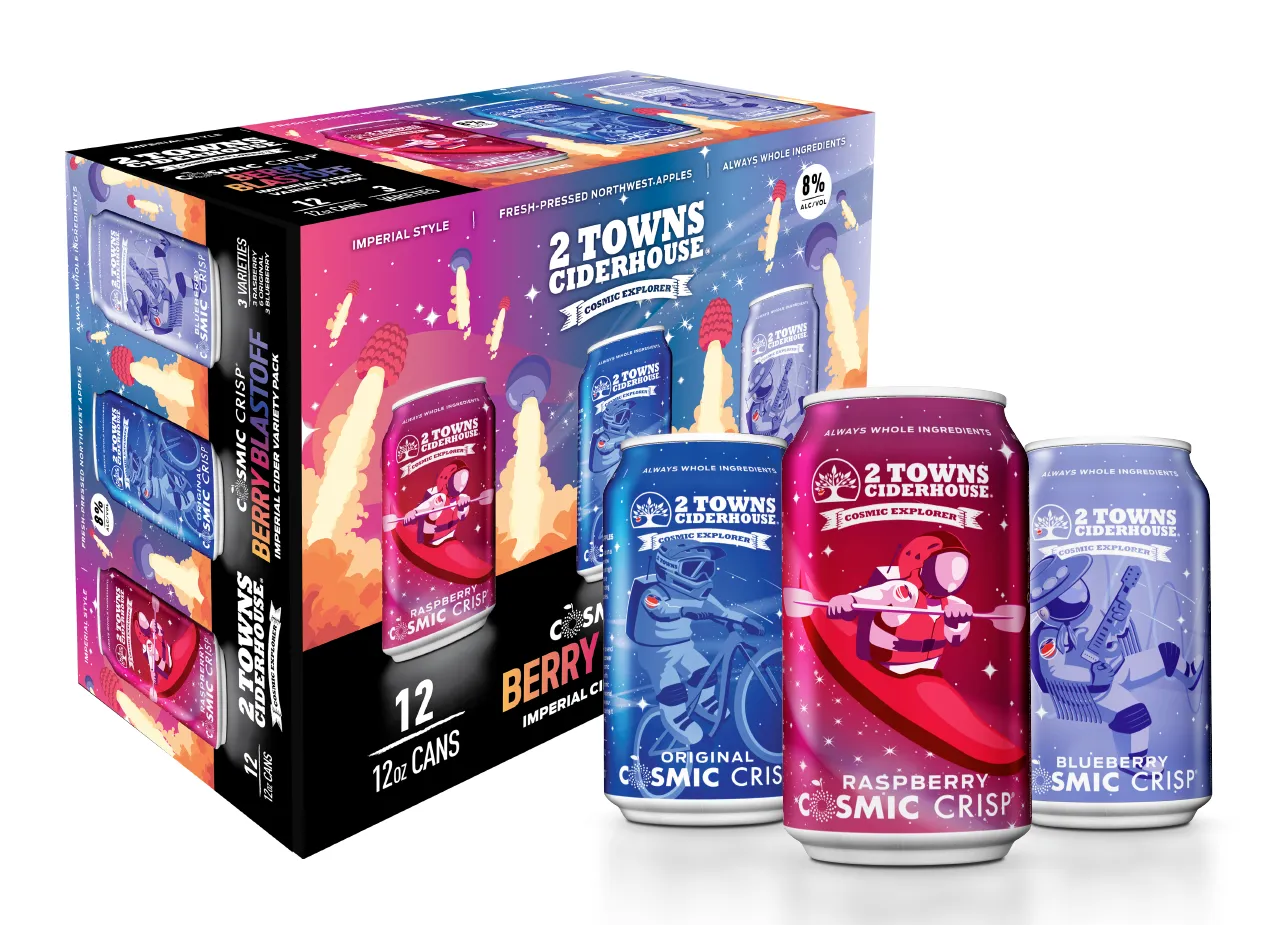 Can 12-Pack - Cosmic Crisp Berry Blastoff Variety Pack